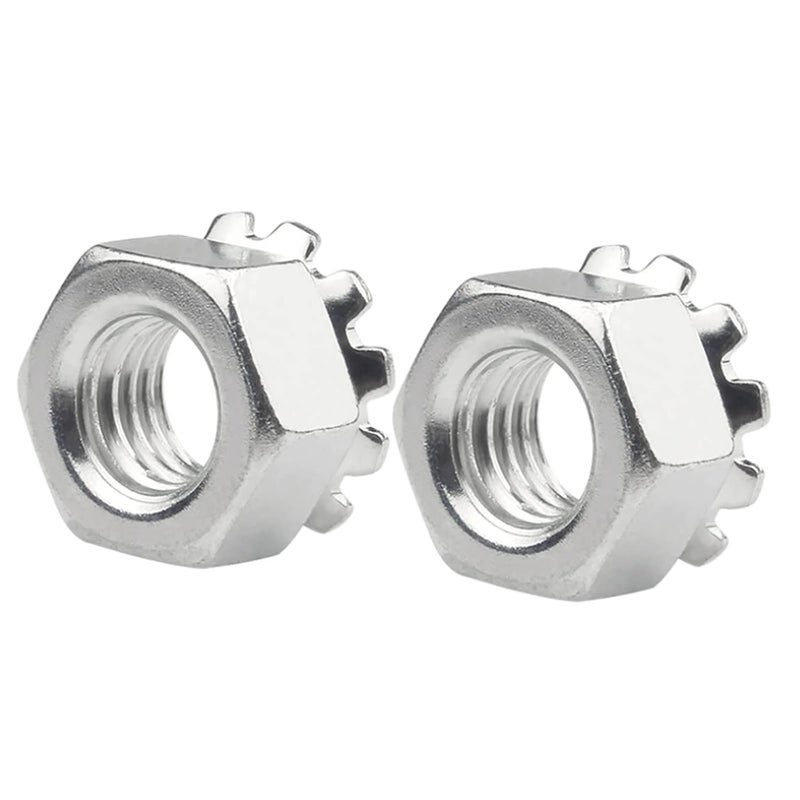 sotoolstop Store #6-32 Keps Lock Nut Stainless Steel, K-Lock Keps Nuts 304 Stainless Steel 18-8 Lock Nuts, Pack of 50 - Image 2